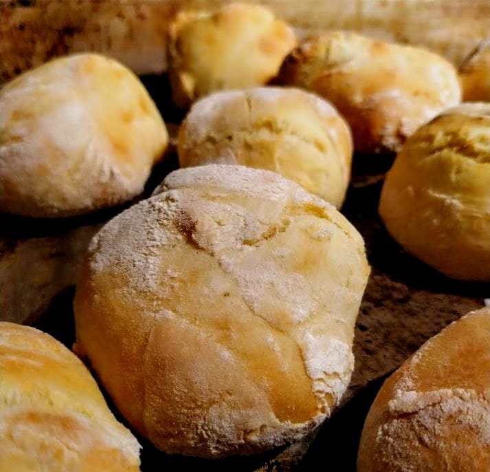 bollos de pan casero